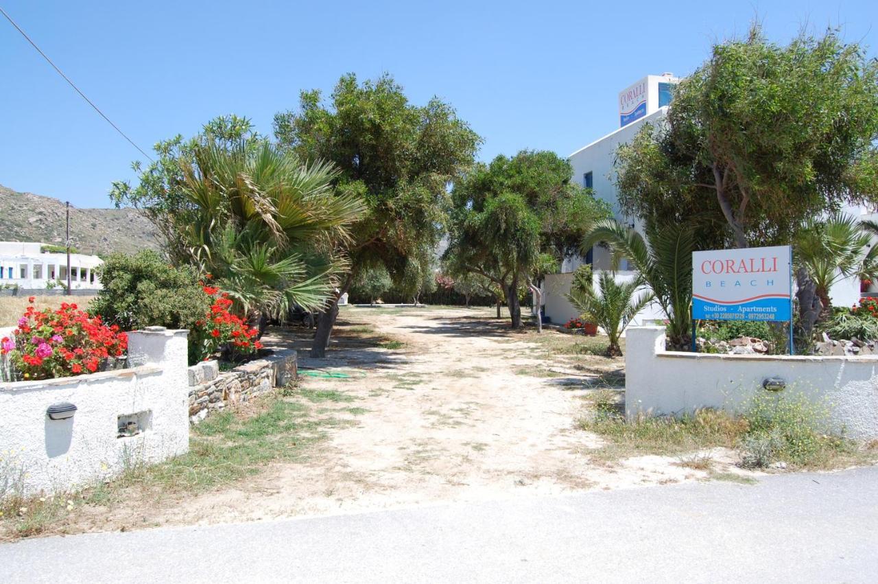 Coralli Beach Apartments Mikri Vigla Exterior photo